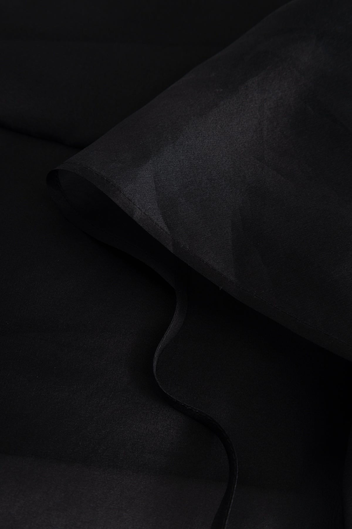 MKDT Studio BREN SILK ORGANZA Blouses BLACK QUARTZ