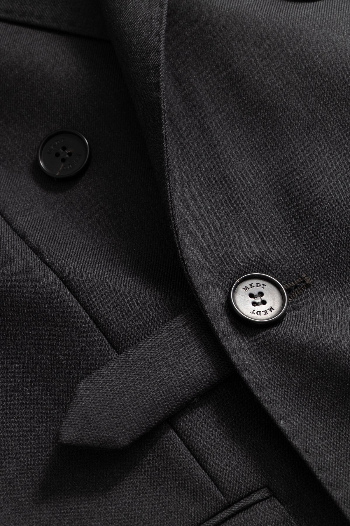 MKDT Studio JAYDEN ECO WOOL TWILL Jackets GREY
