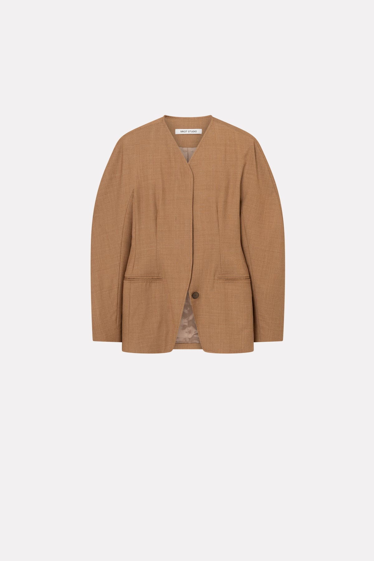 MKDT Studio JESSIE TRANSEASONAL WOOL Jackets PRALINE