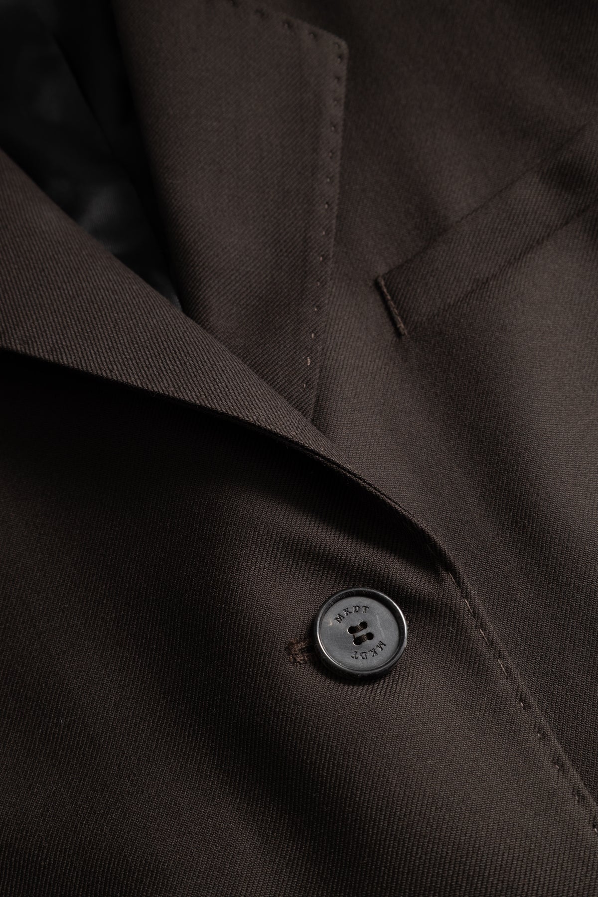 MKDT Studio JESTA ECO WOOL TWILL Jackets BROWN
