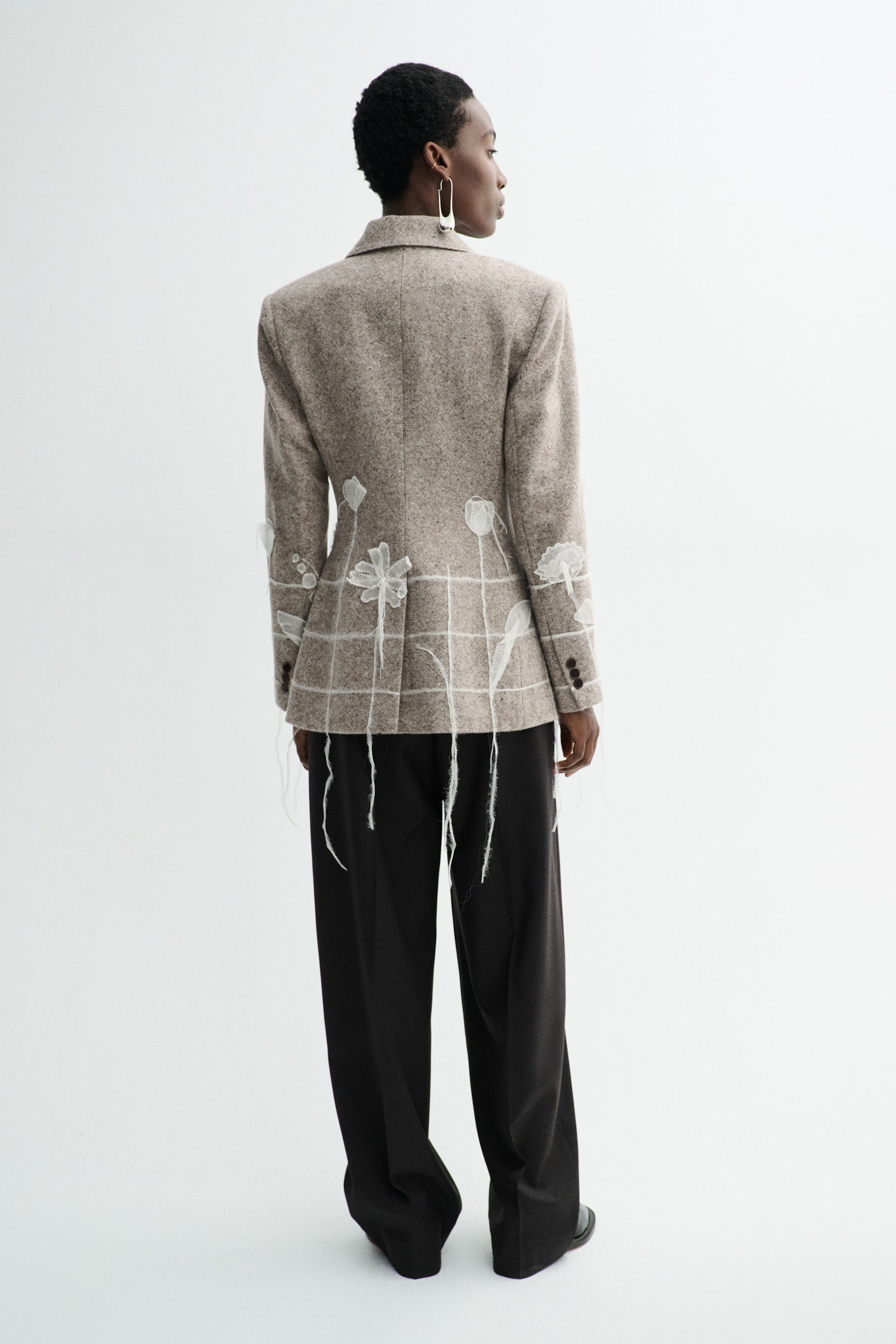 MKDT Studio JULIANA-ATELIER GRAIN WOOL Jackets BARK
