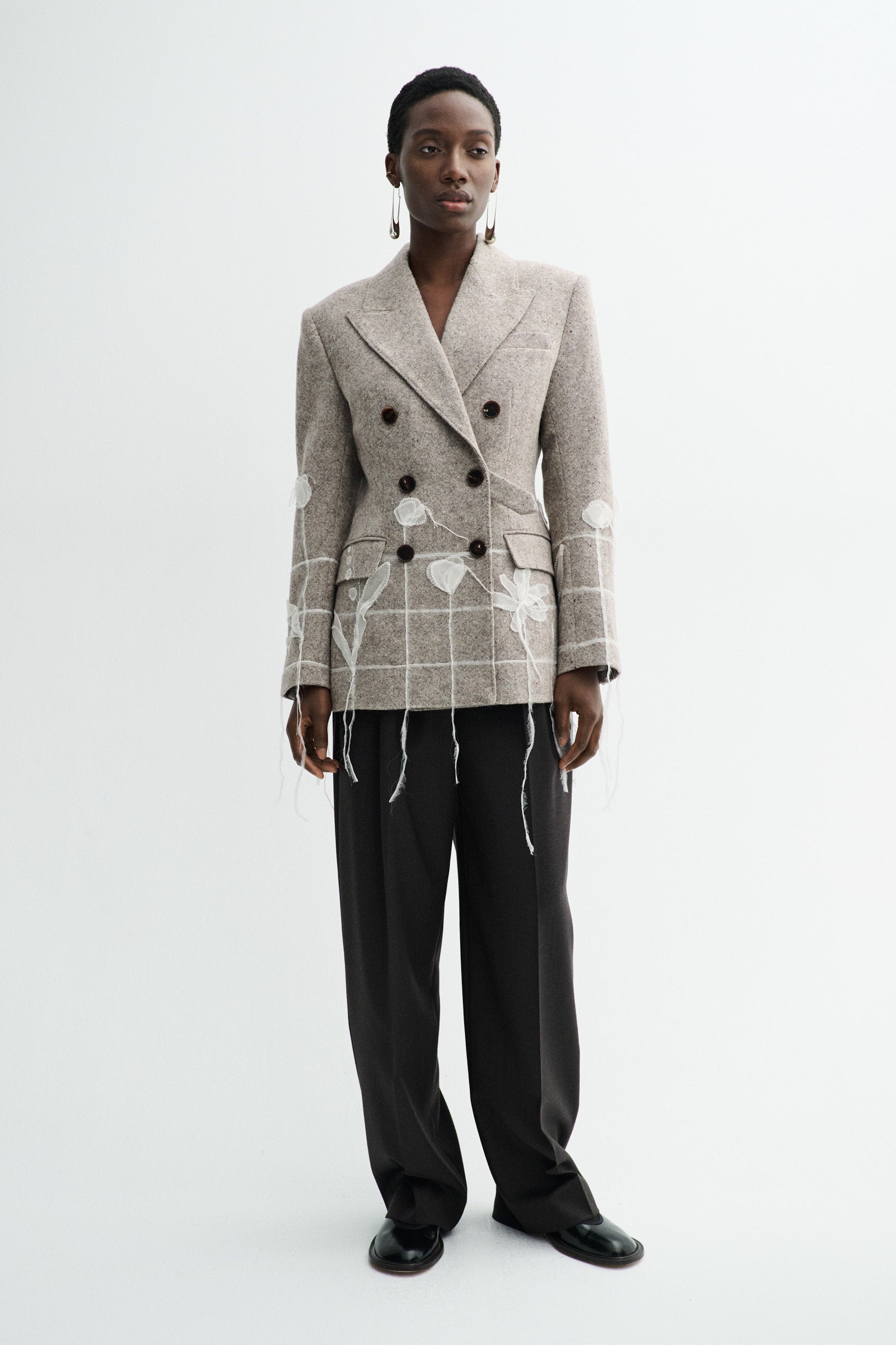 MKDT Studio JULIANA-ATELIER GRAIN WOOL Jackets BARK