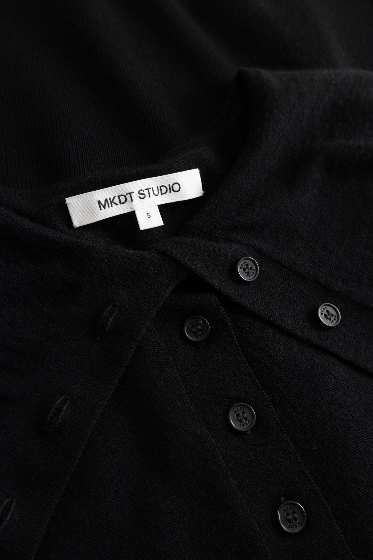 MKDT Studio KOSHA MERINO Shirts BLACK