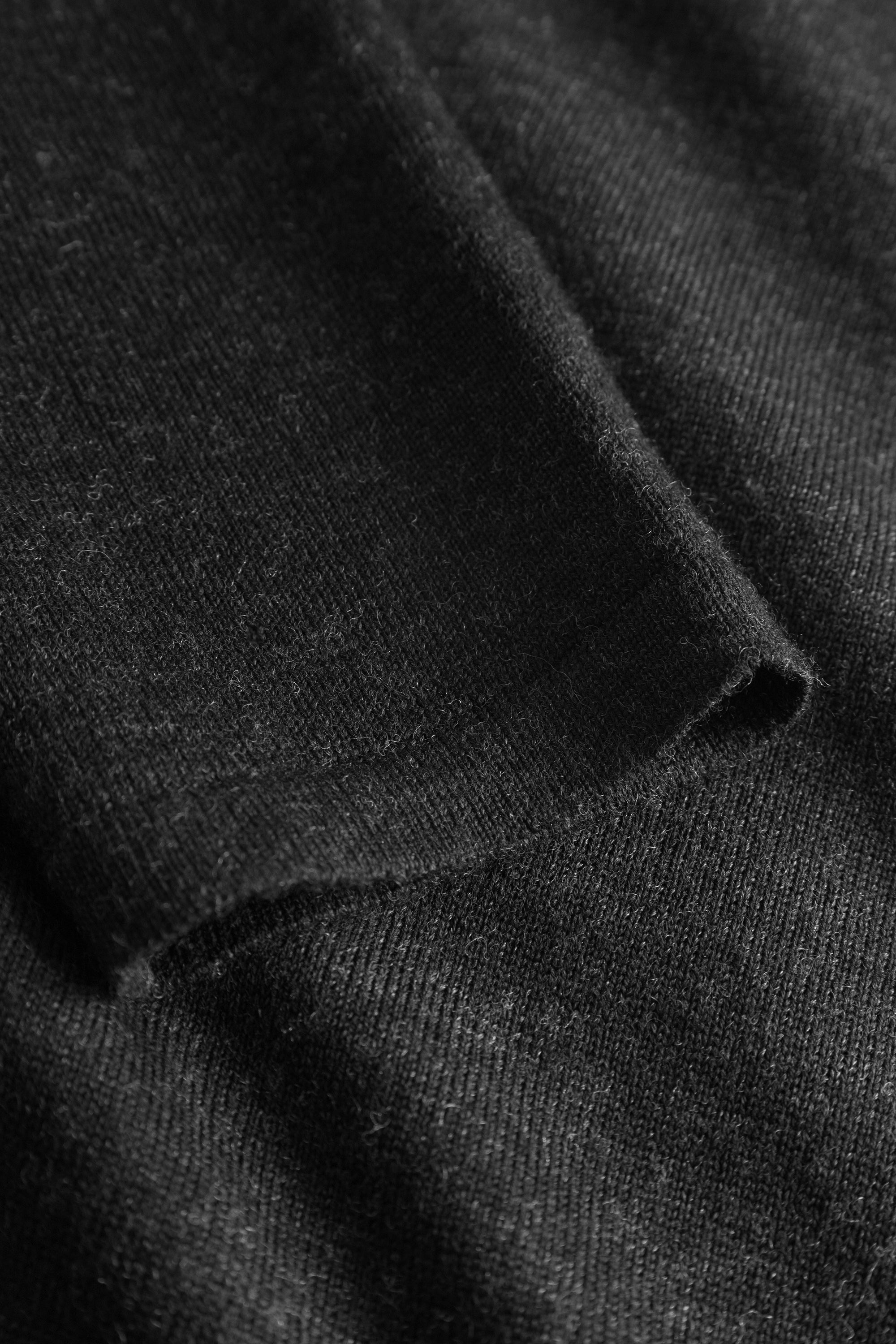 MKDT Studio Korinella Merino Sweater BLACK MELANGE