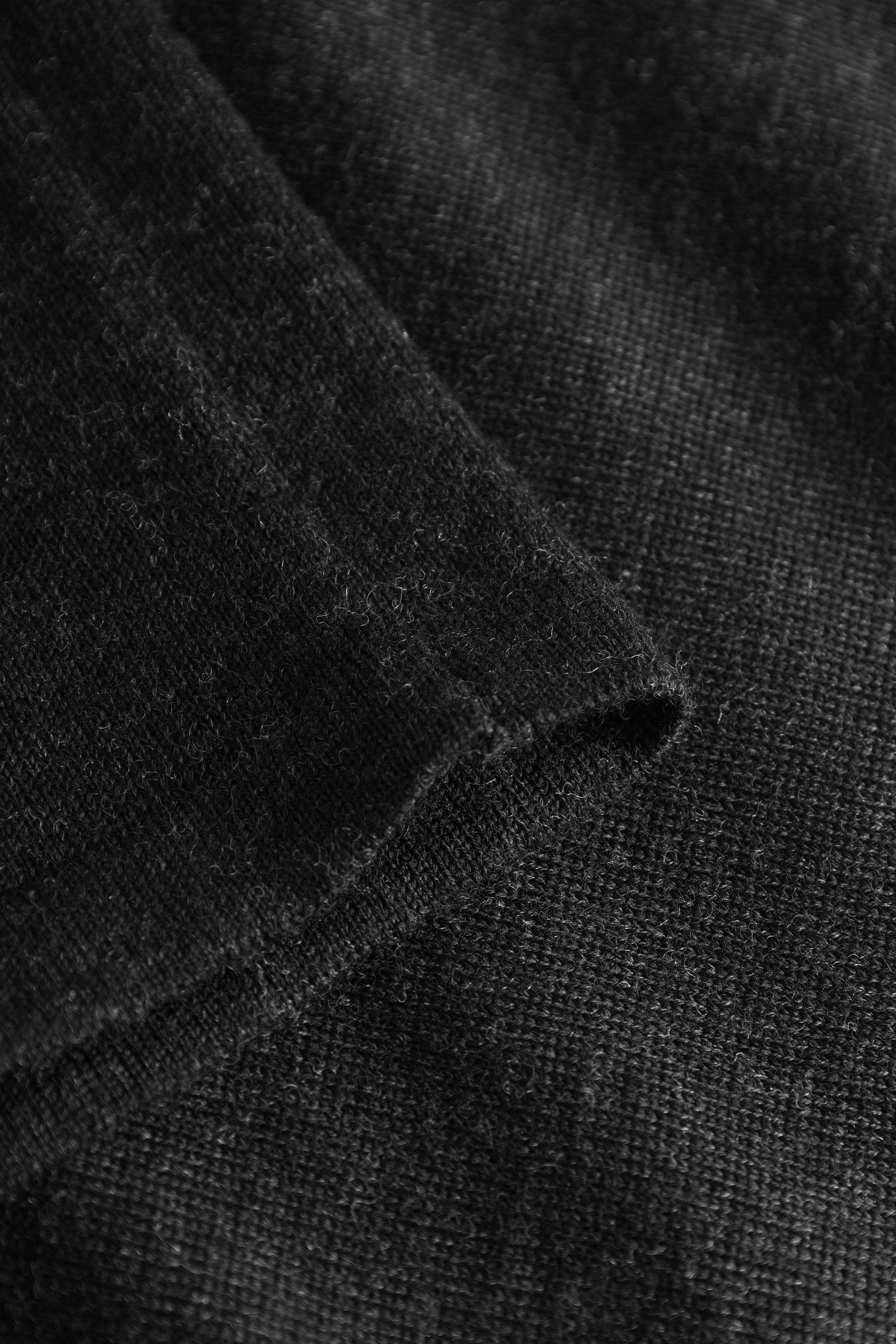 MKDT Studio Korinella Merino Sweater BLACK MELANGE