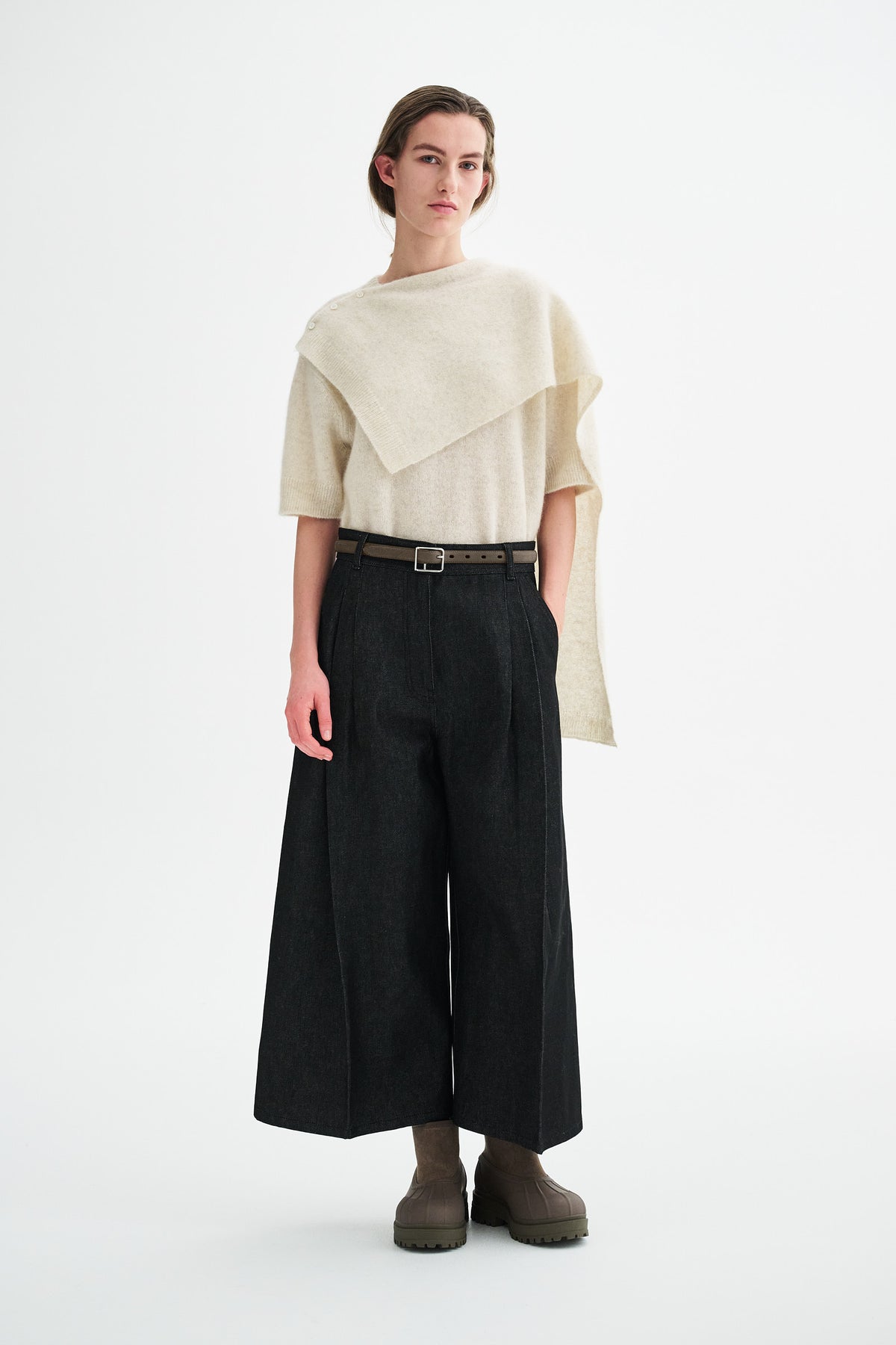 MKDT Studio PIVELLA BLACK DENIM Pants BLACK DENIM