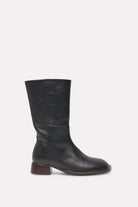 MKDT Studio Aneko Smooth Leather Shoes BLACK