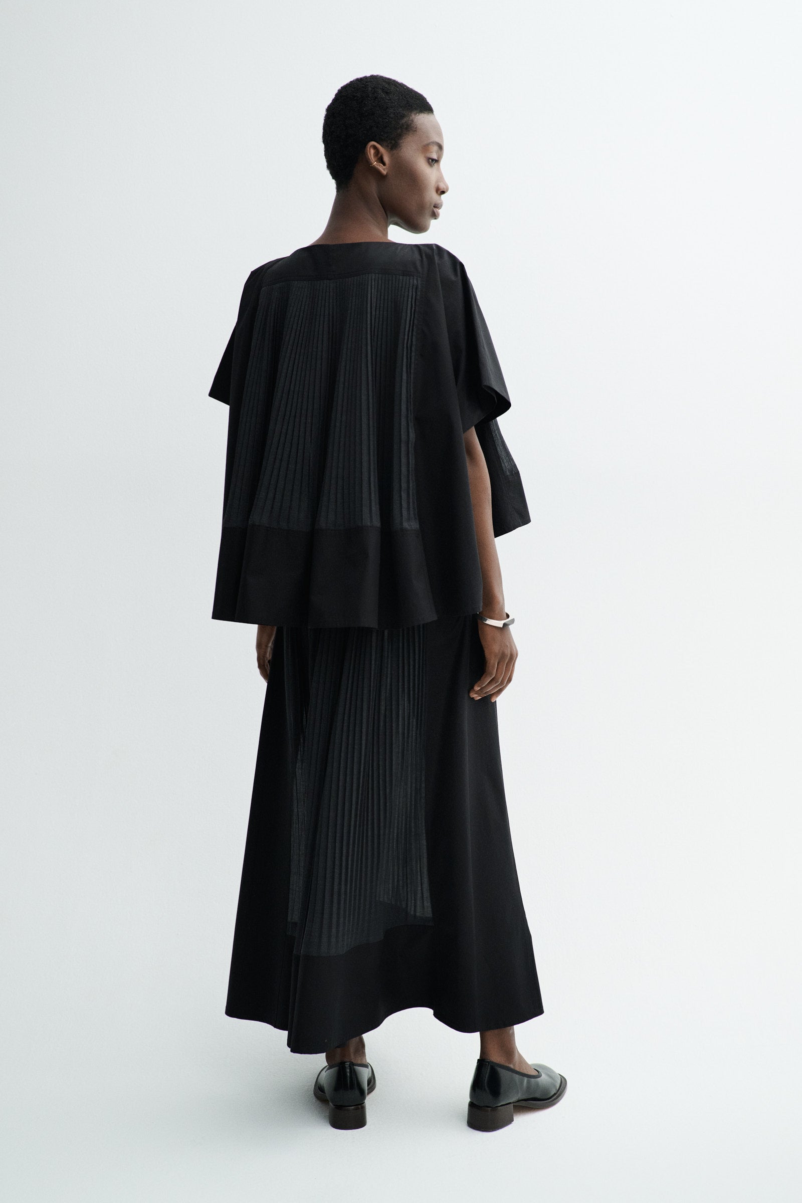MKDT Studio BEBEL COTTON POPLIN Shirts BLACK