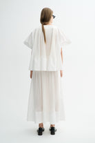 MKDT Studio BEBEL COTTON POPLIN Shirts WHITE