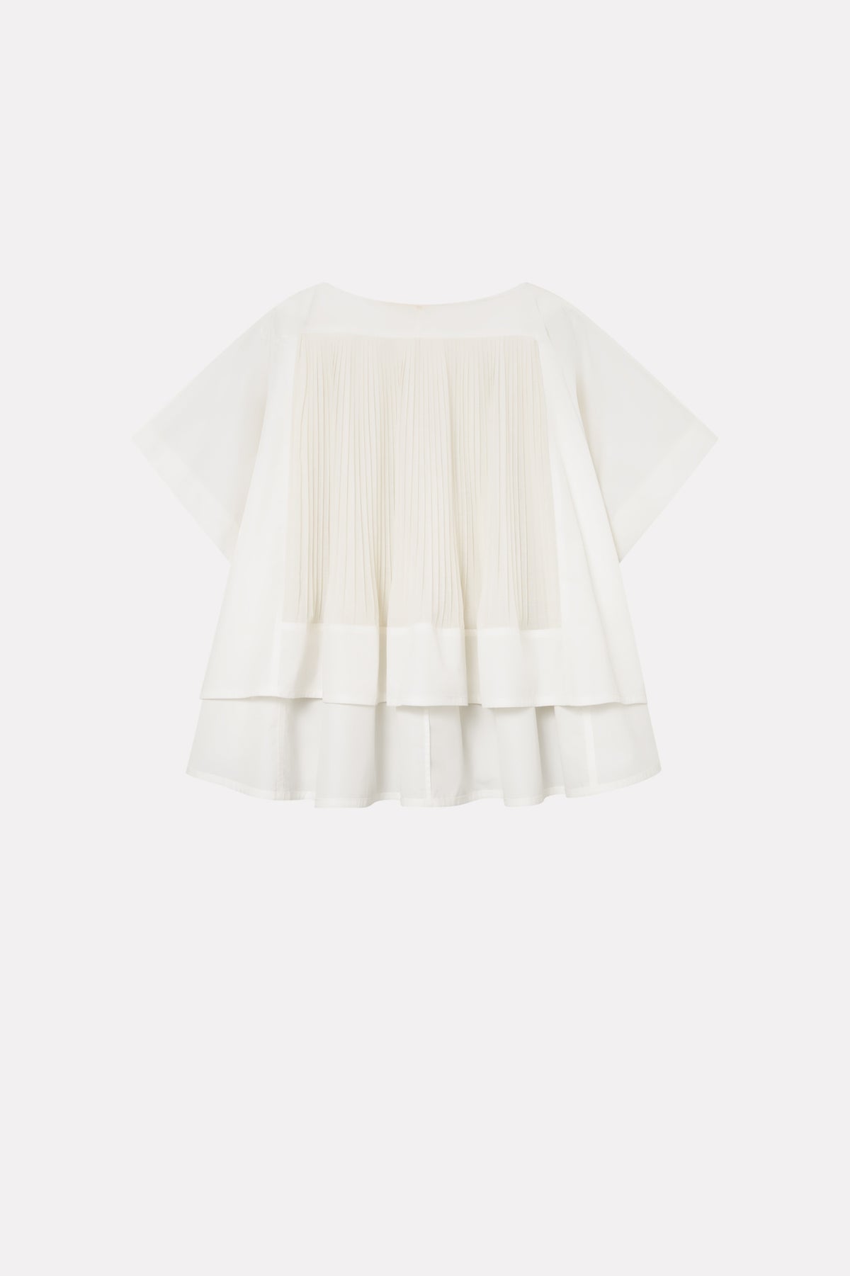 MKDT Studio BEBEL COTTON POPLIN Tops WHITE