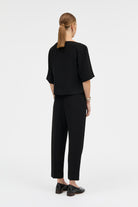MKDT Studio Beyla Blouse Blouses BLACK