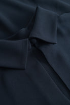 MKDT Studio Bailee Crepe Georgette Blouses NAVY