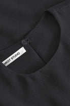 Mark Kenly Domino Tan Bayla Crepe Georgette Blouses BLACK