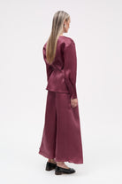 MKDT Studio Bemma-atelier Silk Blouses BERRY