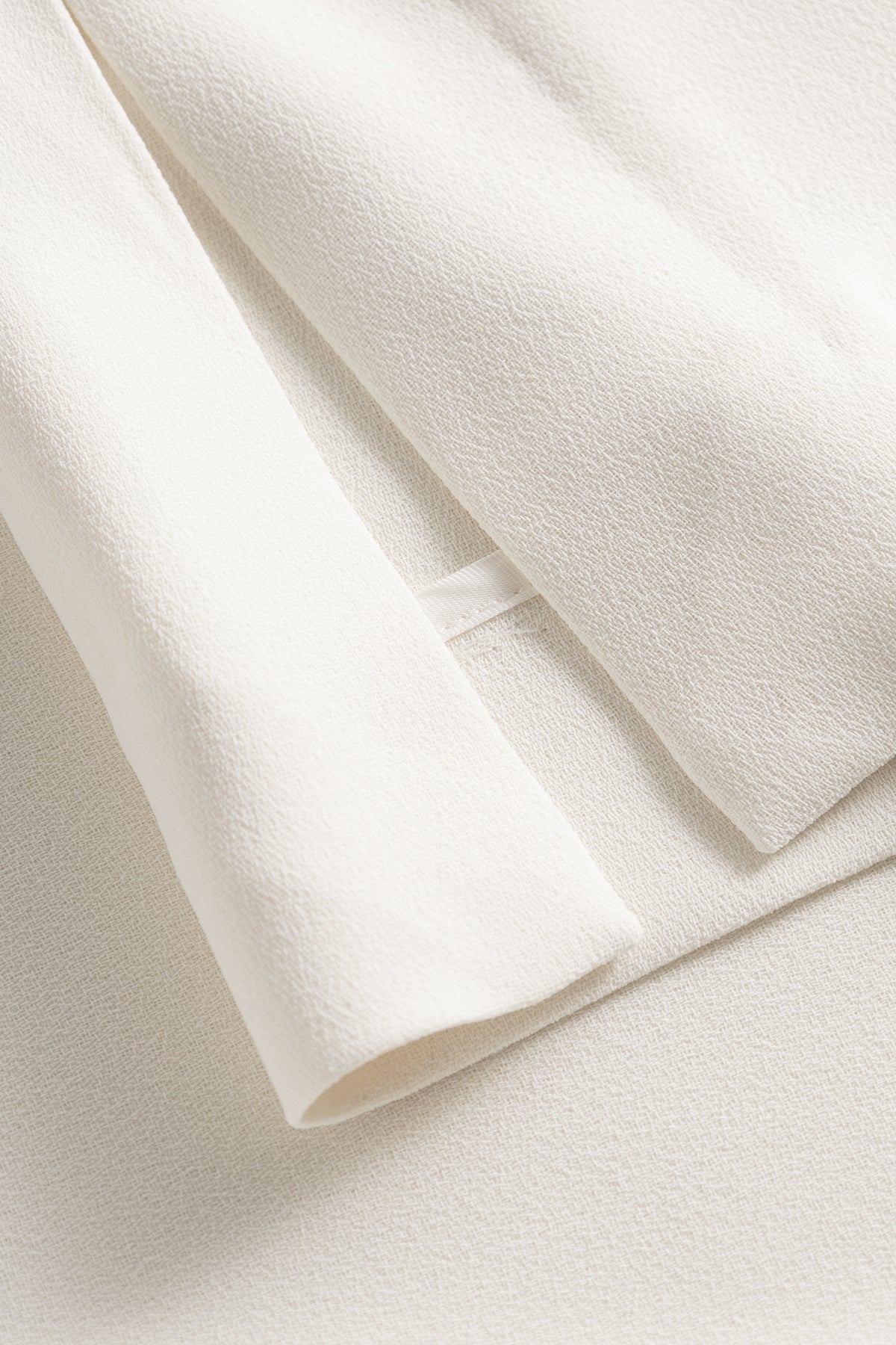 MKDT Studio Betty Crepe Georgette Blouses IVORY