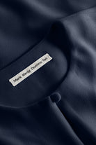 MKDT Studio Betty Crepe Georgette Blouses NAVY