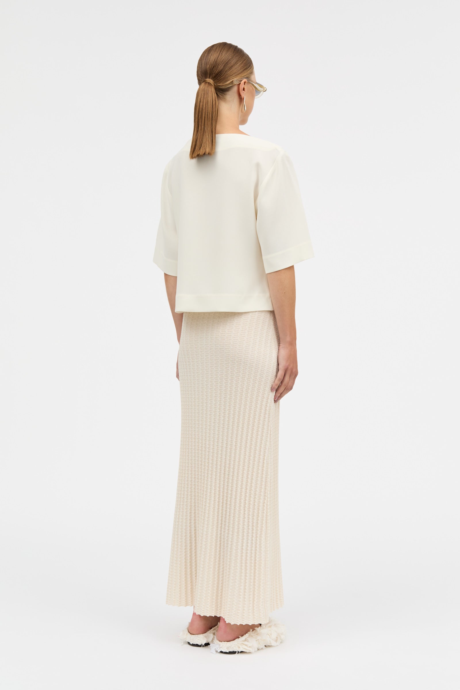 MKDT Studio Beyla Blouse Blouses IVORY
