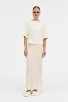 MKDT Studio Beyla Blouse Blouses IVORY