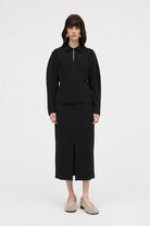 MKDT Studio Brisa Crepe Georgette Blouses BLACK