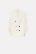 MKDT Studio CALIA CREPE GEORGETTE Coats IVORY