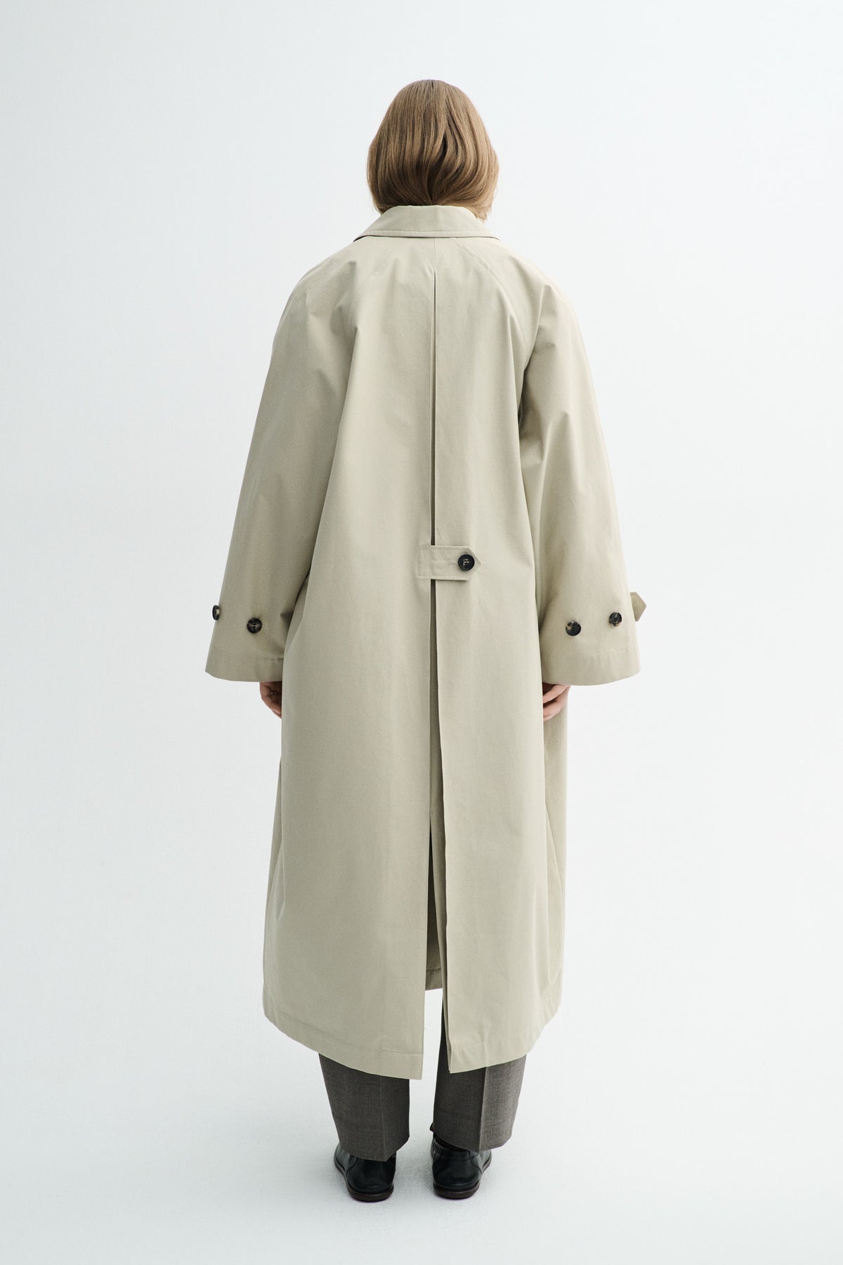 MKDT Studio CARO HALF PANAMA Coats STONE