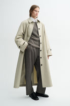 MKDT Studio CARO HALF PANAMA Coats STONE