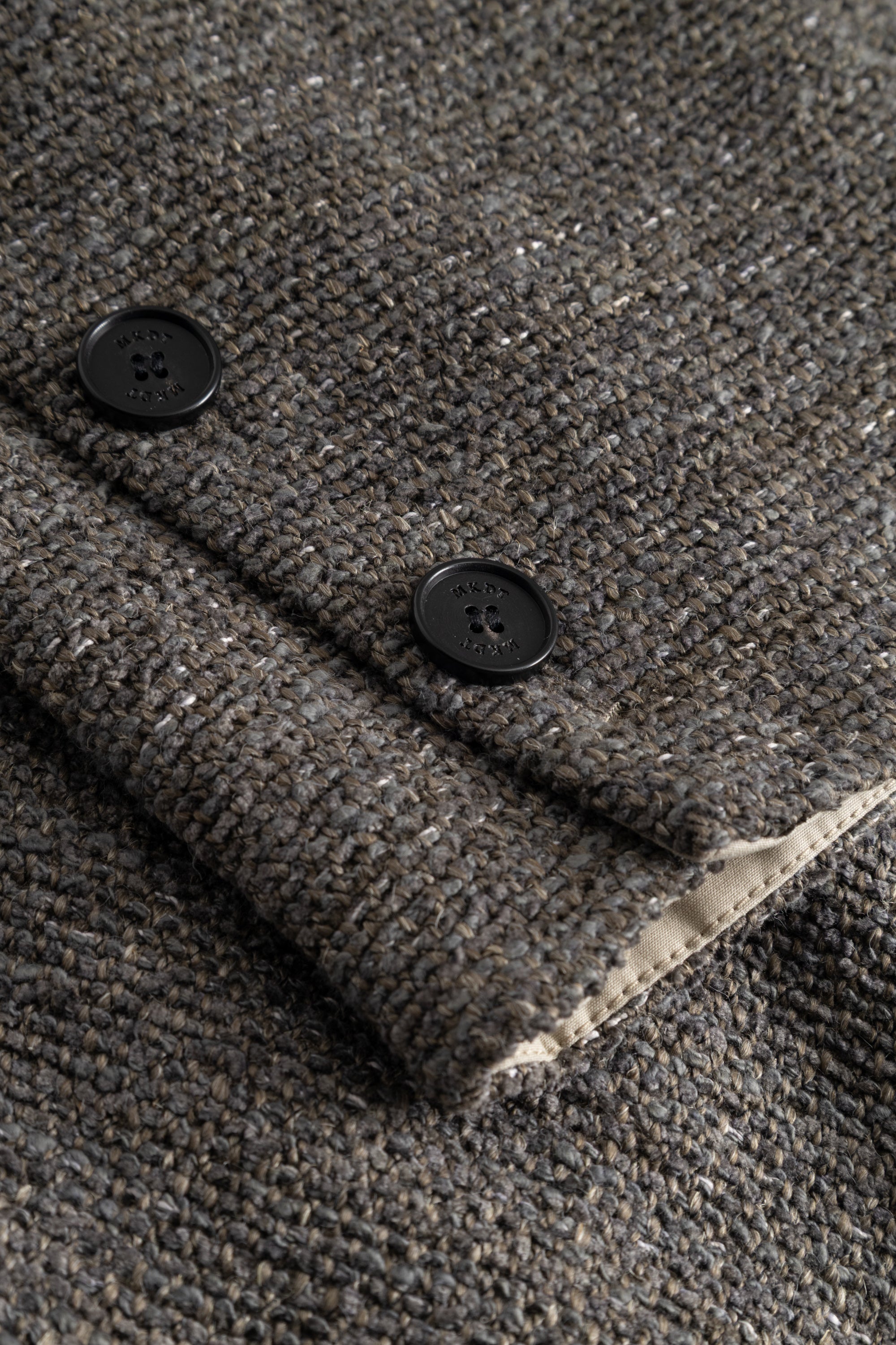 MKDT Studio CLARISSA STRUCTURE BLEND Coats MINK MELANGE