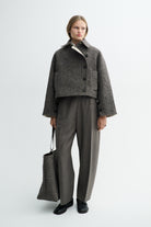 MKDT Studio CLARISSA STRUCTURE BLEND Coats MINK MELANGE