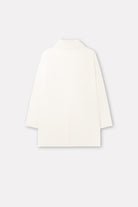 Mark Kenly Domino Tan Carli Crepe Georgette Coats IVORY