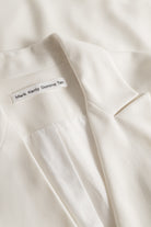Mark Kenly Domino Tan Carli Crepe Georgette Coats IVORY