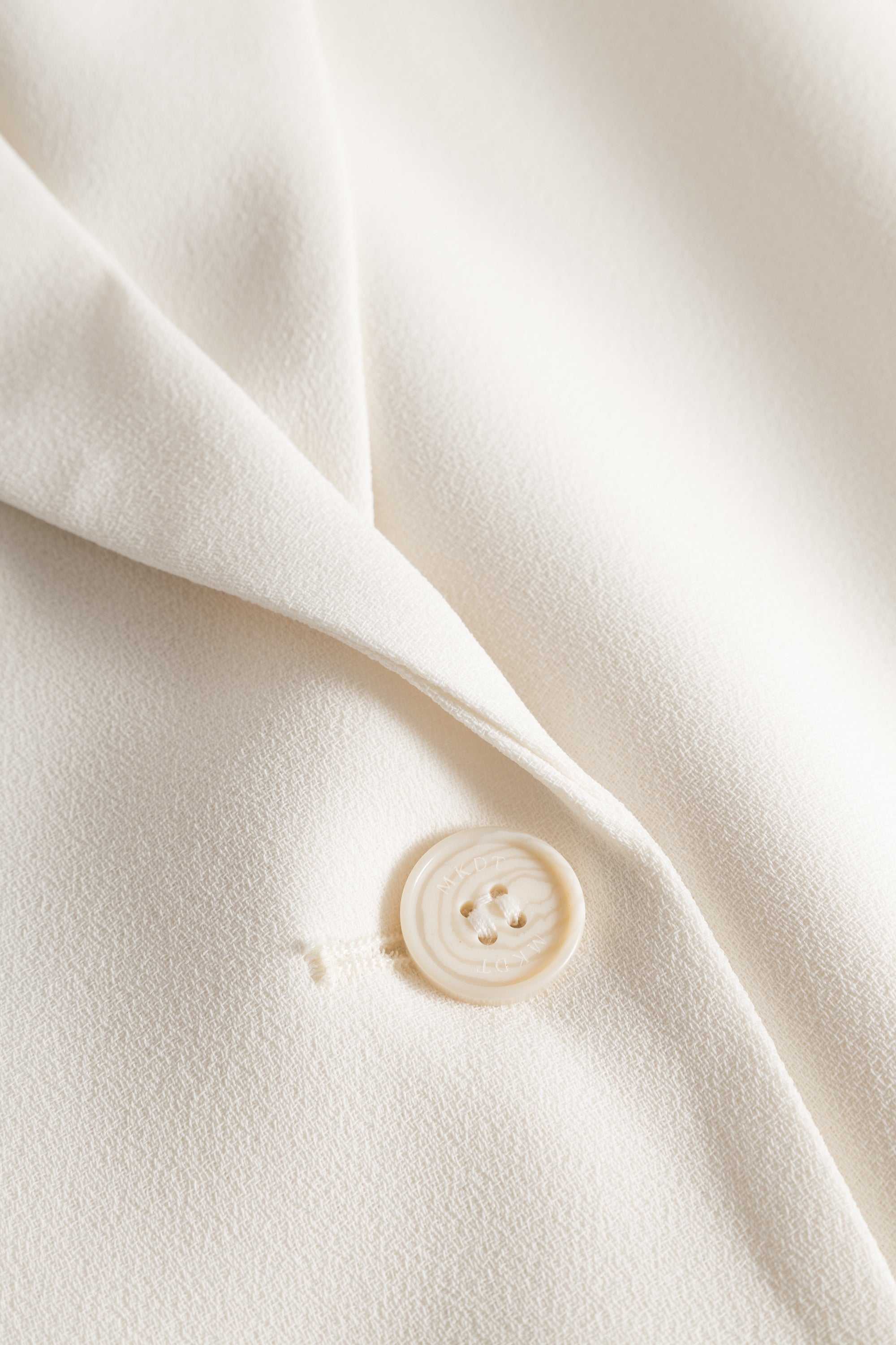 Mark Kenly Domino Tan Carli Crepe Georgette Coats IVORY