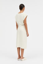 MKDT Studio DANDARA CREPE GEORGETTE Dresses IVORY
