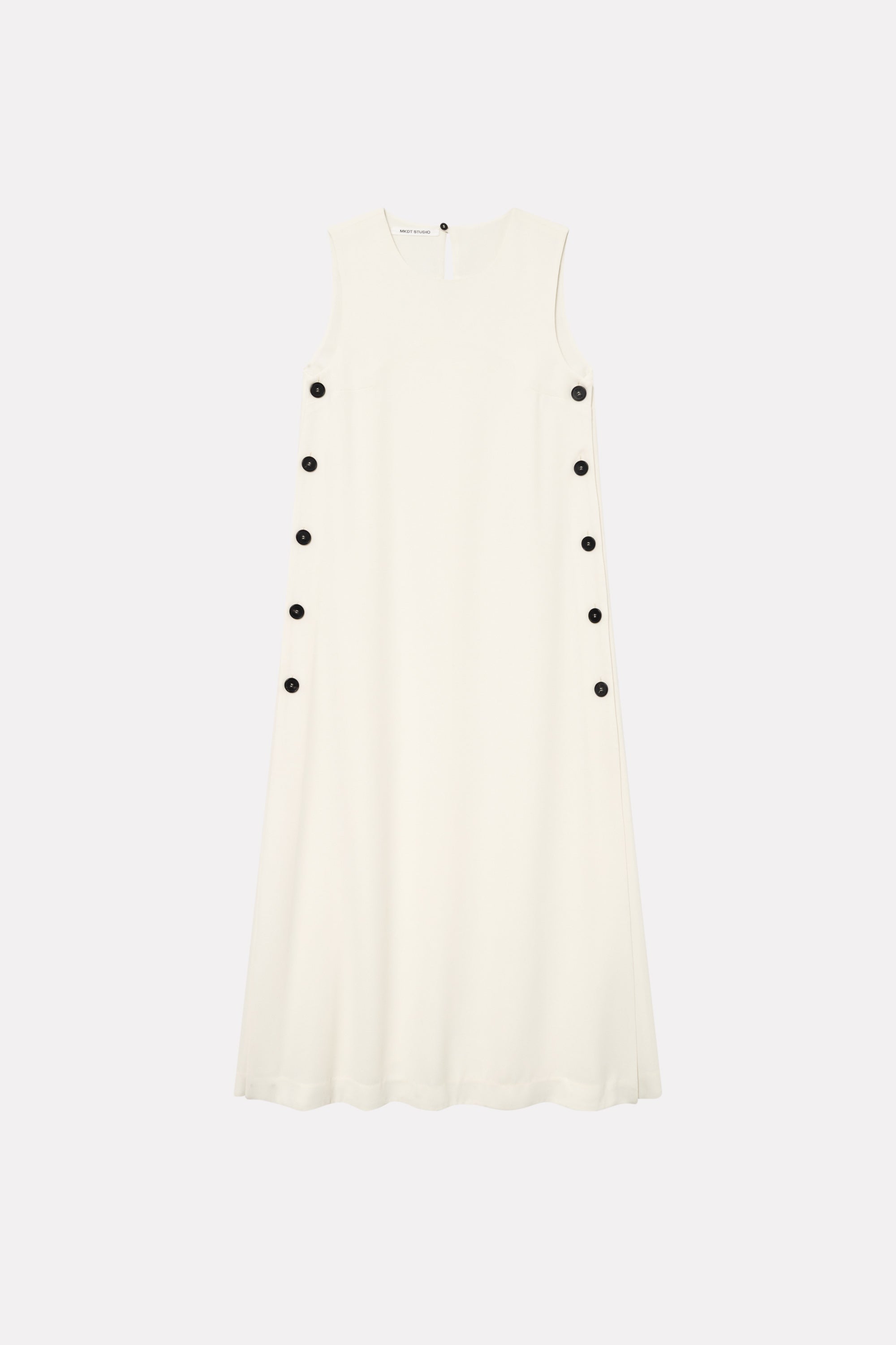 MKDT Studio DANNA CREPE GEORGETTE Dresses IVORY
