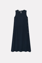 MKDT Studio DANNA CREPE GEORGETTE Dresses NAVY
