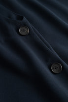 MKDT Studio DANNA CREPE GEORGETTE Dresses NAVY