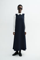 MKDT Studio DANNA CREPE GEORGETTE Dresses NAVY