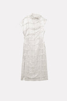 MKDT Studio DELYNA-ATELIER LINEN SILK BLEND Dresses LIGHT GREY