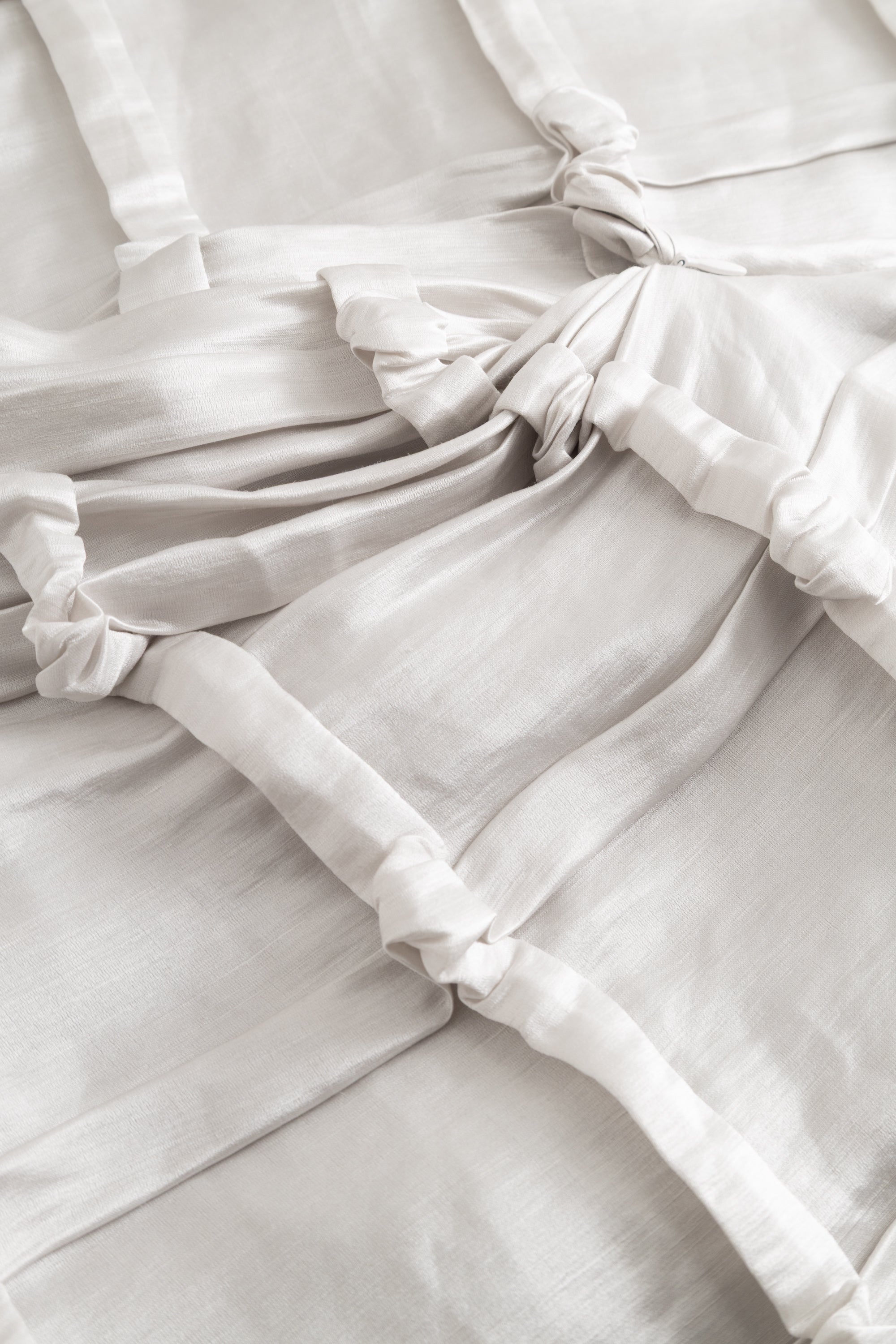 MKDT Studio DELYNA-ATELIER LINEN SILK BLEND Dresses LIGHT GREY