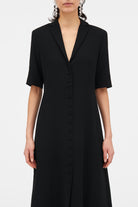 MKDT Studio Demi Crepe Georgette Dresses BLACK
