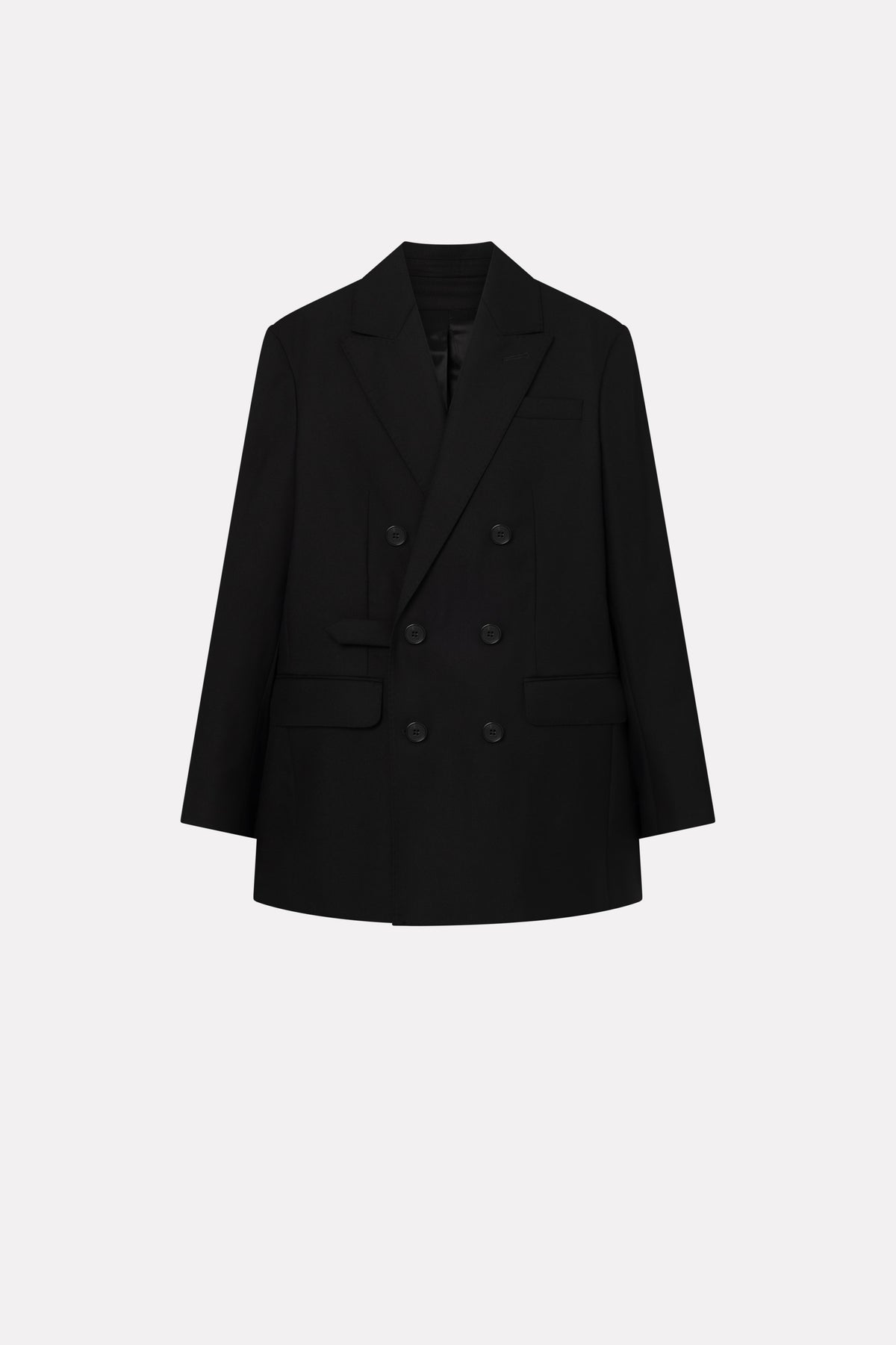 MKDT Studio JAYDEN ECO WOOL TWILL Jackets BLACK