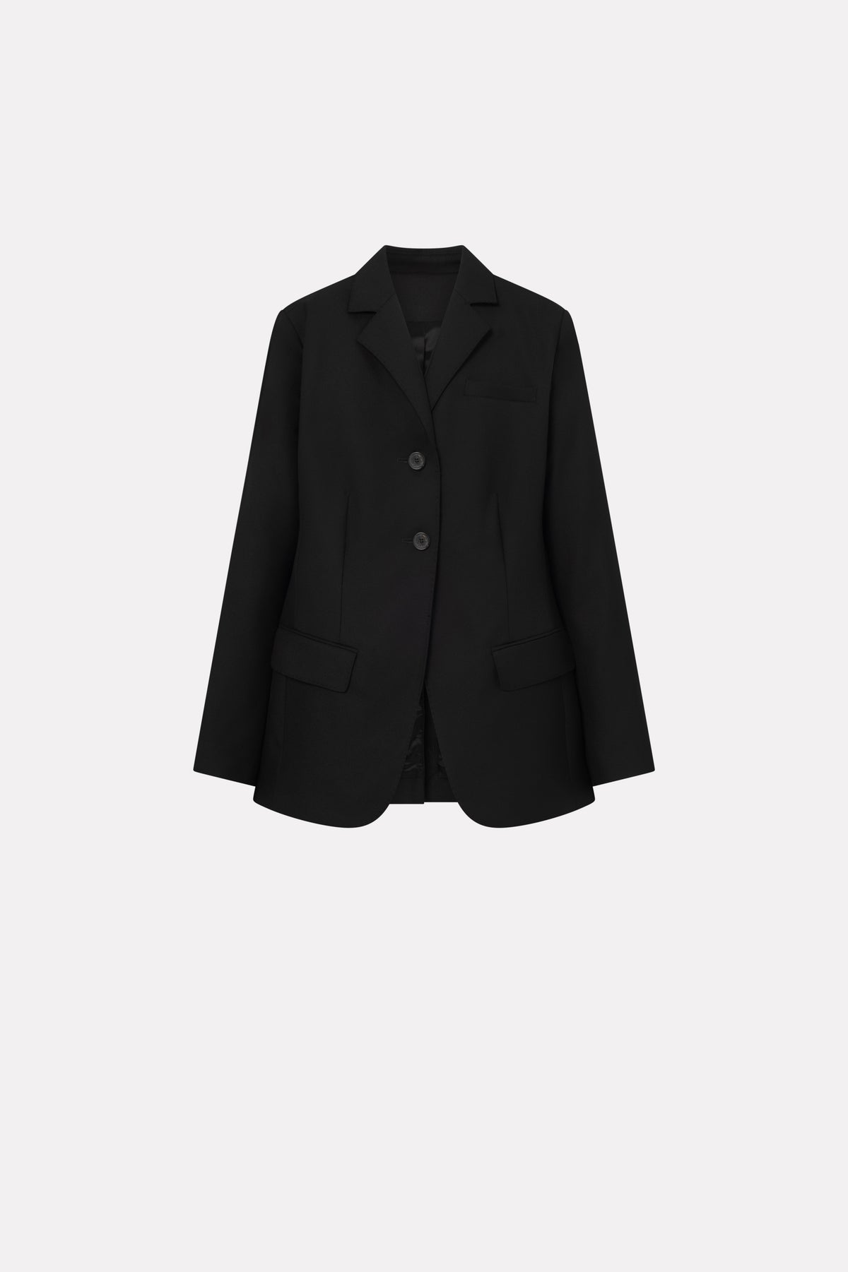 MKDT Studio JESTA ECO WOOL TWILL Jackets BLACK