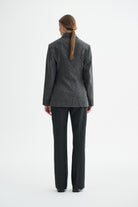 MKDT Studio JONI CHECK BLAZER Jackets GREY CHECK