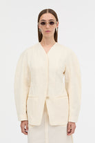MKDT Studio Jory Jacket Jackets ECRU