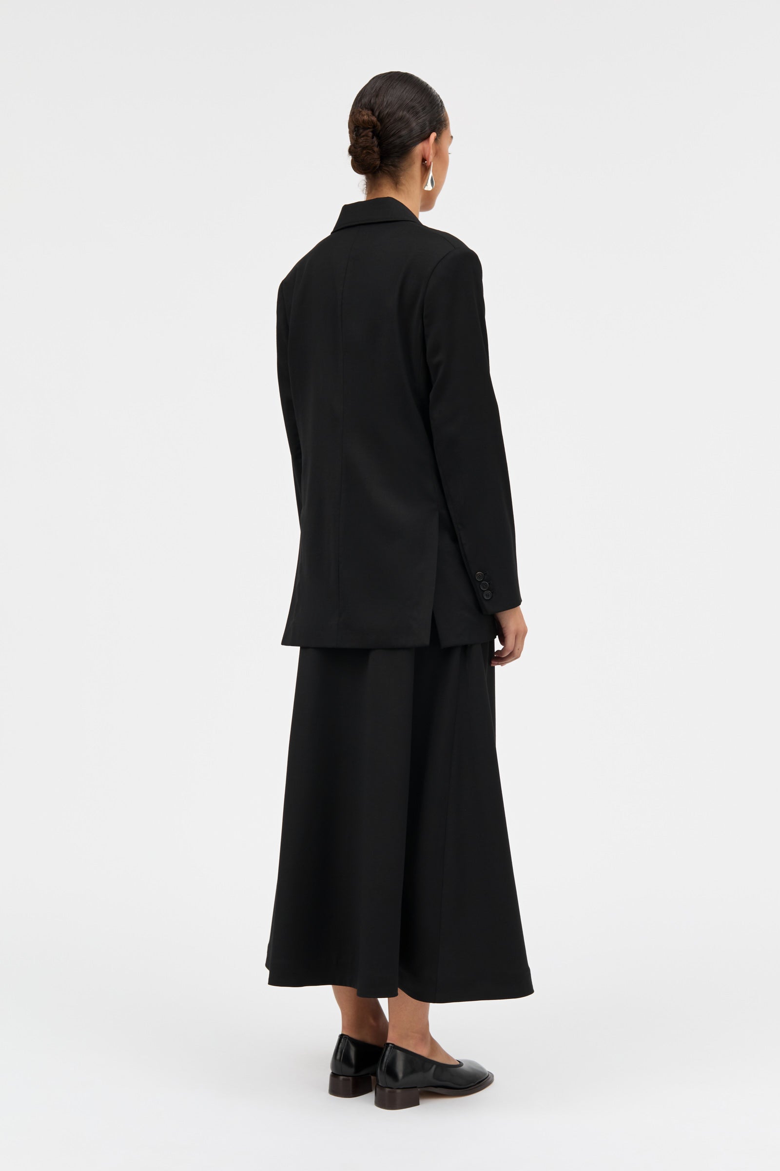 MKDT Studio JUANITA SOFT WOOL Jackets BLACK