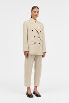 MKDT Studio JUANITA SOFT WOOL Jackets SAND