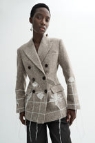 MKDT Studio JULIANA-ATELIER GRAIN WOOL Jackets BARK