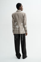 MKDT Studio JULIANA-ATELIER GRAIN WOOL Jackets BARK