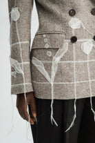 MKDT Studio JULIANA-ATELIER GRAIN WOOL Jackets BARK