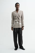 MKDT Studio JULIANA-ATELIER GRAIN WOOL Jackets BARK