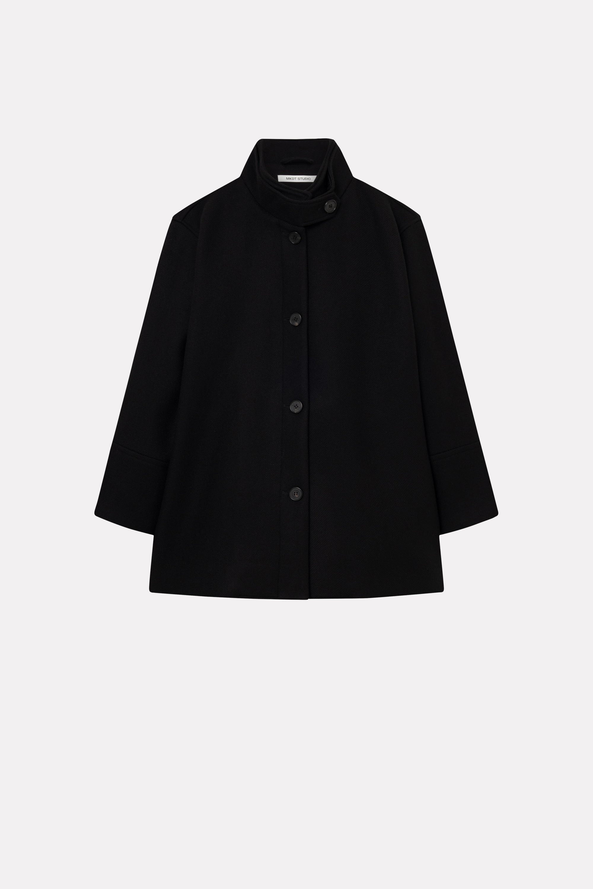 MKDT Studio JULIA WOOL COAT Jackets BLACK